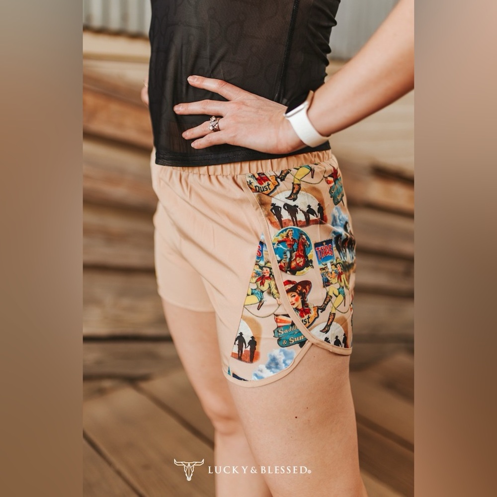 Texas Cowgirl Shorts